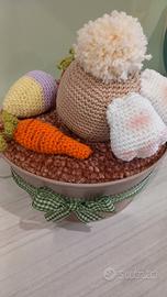 cestino con coniglietto 