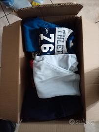 scatola di vestiti da maschietto taglia 18/24 mesi