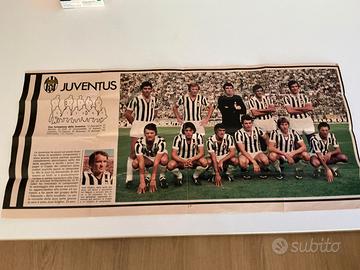 Poster vintage JUVENTUS stagione 1975-76