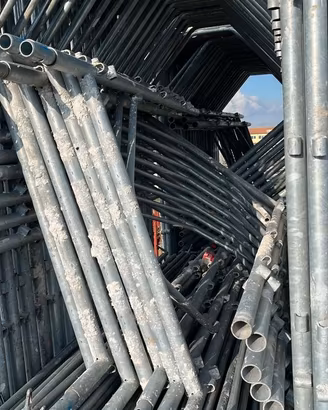 Ponteggio PZ a boccola zincato