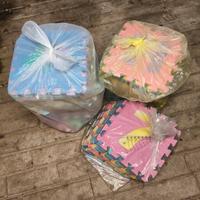 tappeto a quadrotti morbido ad incastro 