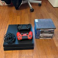 PS4 1TB + 2 controller + 11 Giochi