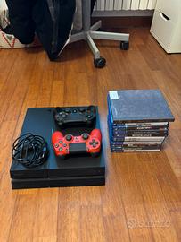 PS4 1TB + 2 controller + 11 Giochi