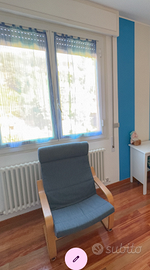 Poltrona Ikea blu