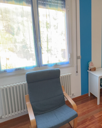 Poltrona Ikea blu