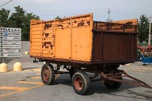 CARRO AGRICOLO BOSSINI RIBALTABILE USATO