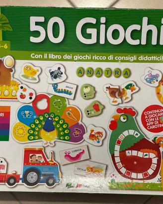 50 giochi carotina preschool Lisciani