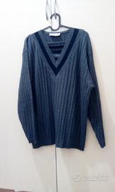 Maglione uomo Elisabetta Casarini scollo V tg L