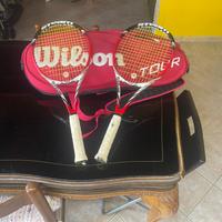 Racchette Wilson 99s, borsone wilson tour