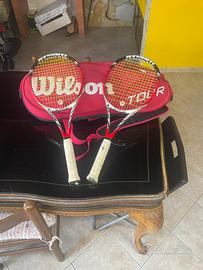 Racchette Wilson 99s, borsone wilson tour