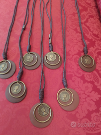 Residuo di magazzino 6 collane ciondolo vintage
