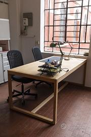 Scrivanie Tavoloni artigianali 200x100cm in legno