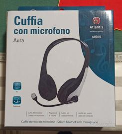 CUFFIA CON MICROFONO 