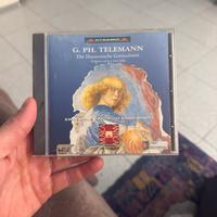 Cd Telemann - Der Harmonische Gottesdienst - RARO