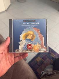 Cd Telemann - Der Harmonische Gottesdienst - RARO