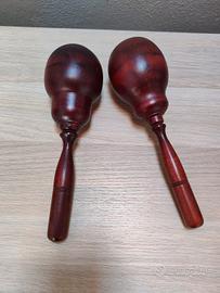 Maracas in legno toca Wooden