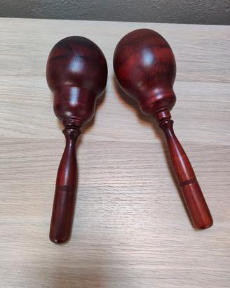 Maracas in legno toca Wooden