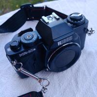 Fotocamera analogica Ricoh e obbiettivi