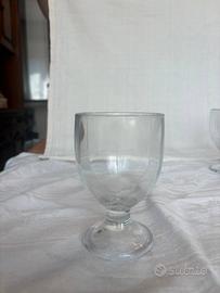 6 Calici Vintage in Stile Osteria / Bistro