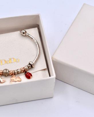 dodo bracciale cuff wave charms charm ciondolo oro