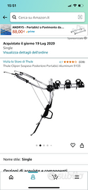 Portabici THULE CLIPON 9103