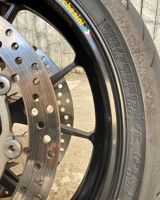 Gomme Moto 120/70+190/50 zr17 Bridgs Battlax H S22