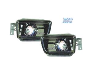 FARI ANABBAGLIANTI BMW E34 88-95 LENTE FONDO NERO