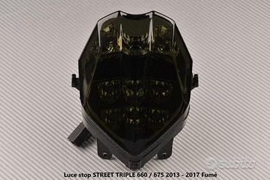 Luce stop STREET TRIPLE 660 / 675 2013 - 2017 Fum