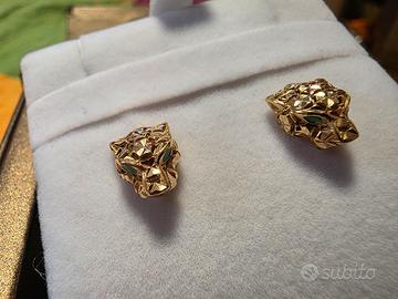 Natale?Orecchini pantera gioielli di valenza nuovi