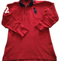 Polo Ralph Lauren Maniche Lunghe Rossa XL Ottime