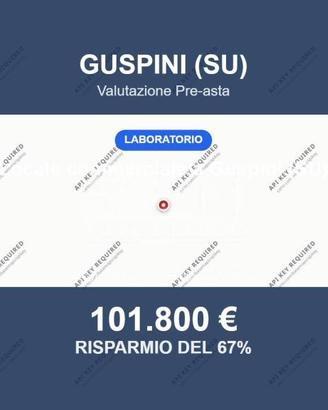 Immobile in asta di 547 m² a Guspini