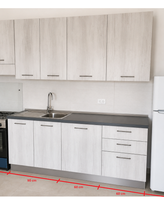 Cucina lineare completa