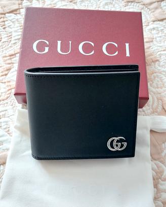 GUCCI PORTAFOGLIO UOMO CON PORTAMONETE