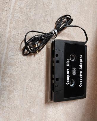 Adattatore per cassette permette di ascoltare mp3