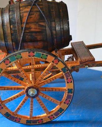 Carretto Siciliano porta botte