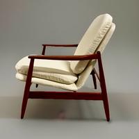 Poltrona stile scandinavo design  anni 60 vintage