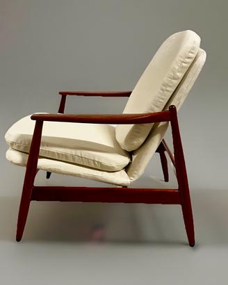 Poltrona stile scandinavo design  anni 60 vintage
