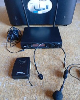 Radiomicrofono   professionale Proel RMW10