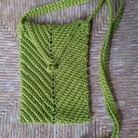 Portacellulare uncinetto fatto a mano - 100% Coton