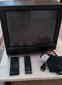 TV CRT Mivar 17 V4 TVD, Telecomando Originale,Deco