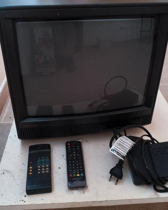 TV CRT Mivar 17 V4 TVD, Telecomando Originale,Deco
