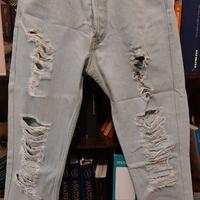 Pantaloni Levi's 501 anni 90' vintage bleach wash