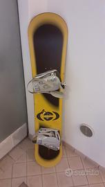 Tavola Snowboard  NITRO cm 149 + Attacchi 