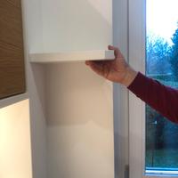 Mensole,laccato bianco