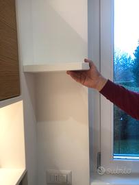 Mensole,laccato bianco