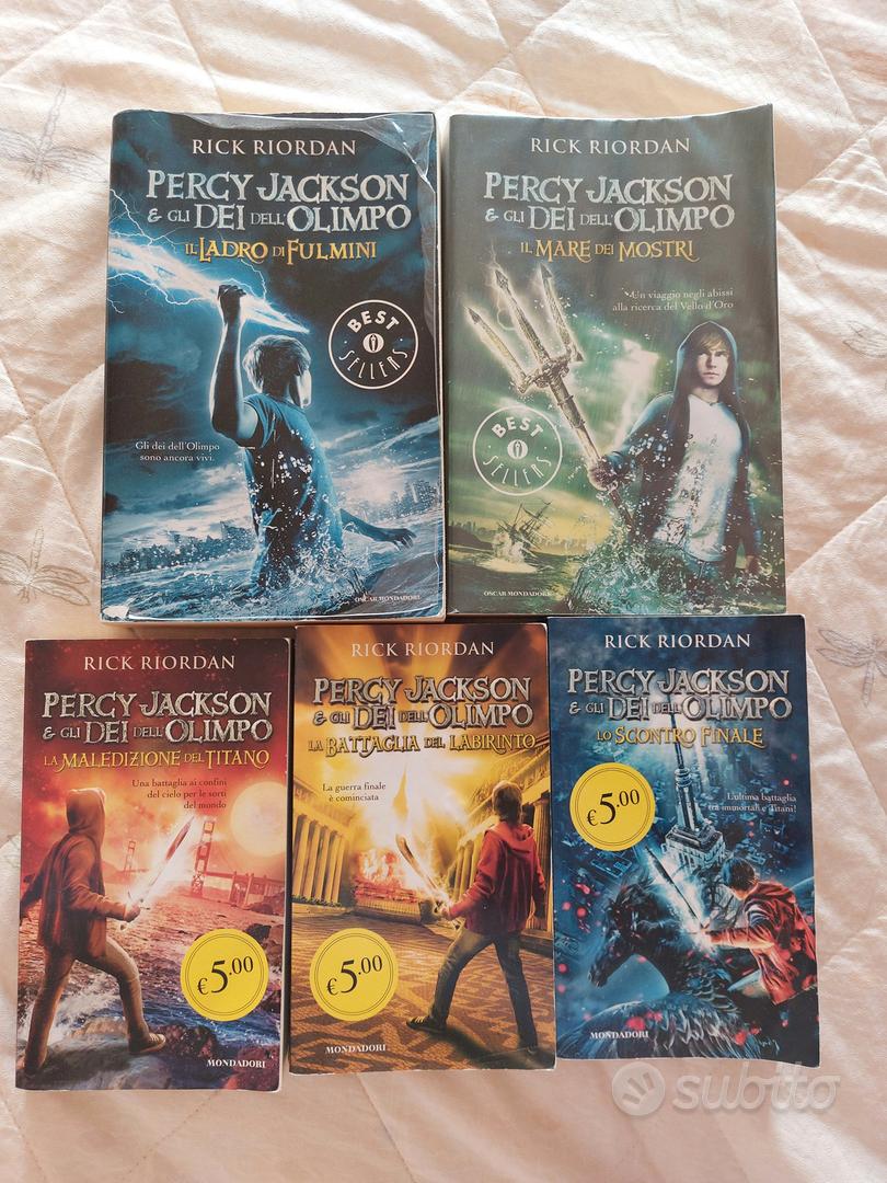 Libri Percy Jackson parte prima - Libri e Riviste In vendita a Lecce