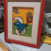 Quadretti mezzo punto artigianali