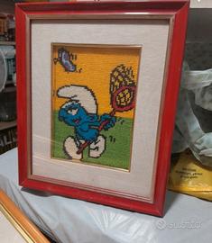 Quadretti mezzo punto artigianali