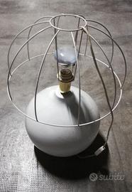 Lampada da tavolo in porcellana diametro 30 cm
