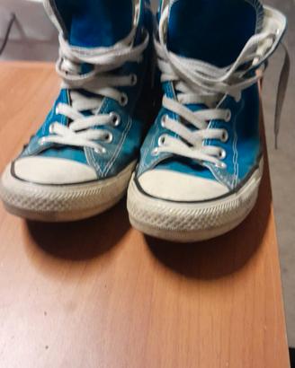 Sneakers Converse Chuck Taylor All Star Alte Blu -